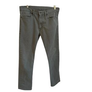 Levi's Men's 513. 34 waist x 32‎ length. Light Grey.